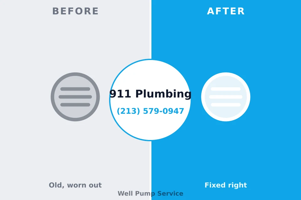 Before and after: plumbing company Millsboro, DE